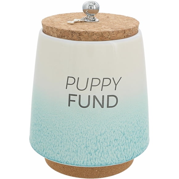 Pavilion Gift Company Ceramic Savings Bank, 6.5", Green, Beige, Brown