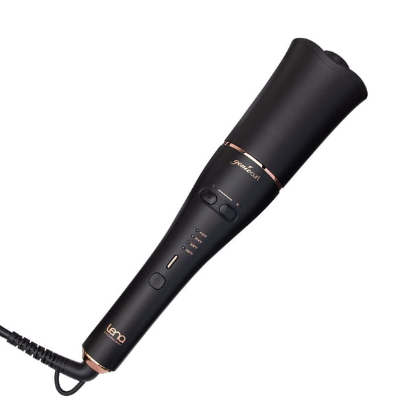 LENA Auto Hair Curling Wand Rizador de cabello profesional Plancha Styler Herramienta de peinado giratoria automática con barril iónico de cerámica y sensor inteligente antiatascos para cabello largo