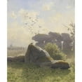 thumbnail image 3 of Alexander Mollinger 15x17 Black Modern Framed Museum Art Print Titled - Hunebed (1846 - 1867), 3 of 5