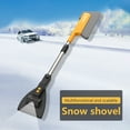 thumbnail image 6 of 30.7" Snow Scraper with Light Rechargeable Telescopic Ice Scrapers Car Windshield, Snow Removal Tool, Snow Shovel for Car Extendable, SUV Vehicle Car Truck, 6 of 8