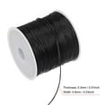 thumbnail image 4 of Unique Bargains Elastic Cord DIY Making Stretchy String Craft Wire, Black, 2 Rolls, 4 of 6