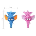thumbnail image 3 of Pet Elephant Shape Plush Toy With Crinkle Paper Bite Resistant Squeaky Toys Teething Chew Toy For Small Medium Large Dogs Cats, 3 of 9