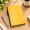 Ambition Yellow, variant on Black A5 Professional Vegan Leather Journal with 100gsm Perforated Numbered Pages