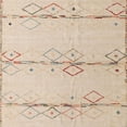 thumbnail image 1 of Ahgly Company Indoor Square Abstract Brown Solid Area Rugs, 3' Square, 1 of 6