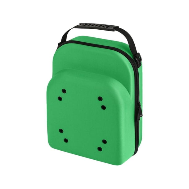 Estuche para gorra de béisbol Bolso de mano Porta gorra de béisbol con asa de transporte Almacenamiento de gorras verde