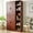 Brown, variant on 63" Tall Kitchen Pantry, Kitchen Pantry Cabinet with 4 Doors and Adjustable Shelves, Storage Cabinet for Dining Room, Laundry Room, White