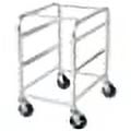 Mobile Lug Rack - Commercial Aluminum Racks for Kitchen Restaurant hotel - 2 Lug Capacity 19”L×26”W ×31.8”H