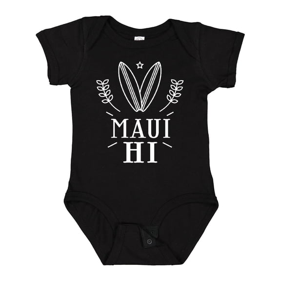 Inktastic Maui Hawaii Surfing Vacation Boys or Girls Baby Bodysuit
