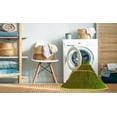 thumbnail image 2 of Ahgly Company Machine Washable Indoor Round Transitional Dark Bronze Brown Area Rugs, 5' Round, 2 of 7