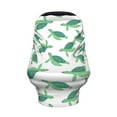 thumbnail image 2 of Fotbe Sea Turtle Pattern Car Seat Covers for Babies, Nursing Breastfeeding Cover Carseat Canopy, Soft Stretchy Carrier Cover, 2 of 9