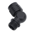 thumbnail image 1 of 2nd Stage Diving Regulator Rotating Adapter, 110 Degree Diving Regulator Connector Precise Fit Wide Compatibility  for Underwater Black,Silver, 1 of 7