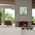 thumbnail image 4 of Epic Graffiti 'Beach House II' by Lisa Audit, Canvas Wall Art, 26"x26", 4 of 8