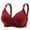 Wine, variant on Tnhcpk Push Up Bra Women's Plus-Size Thin Comfortable Breathable Cotton Bra Cover Women's Bras No Underwire Underwear Separatec Everyday Lingerie, XL
