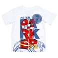 thumbnail image 1 of Marvel Little Boy's Short Sleeve Spider-Man T-Shirt, 4, Bright White, 1 of 2