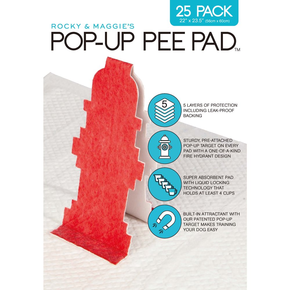 PopUp Pee Pad, 25/box