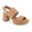 Natural, variant on Aerosoles Camilia Women's Platform Sandals Color: Eggnog Size: 7.5
