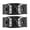 Black, variant on Ice Cleats with 5 Spikes, Antislip Snow Cleats, Ice Shoe Grippers Walk Traction Cleats Shoe Chain for Walking Climbing