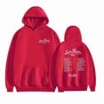 thumbnail image 1 of Sam Barber Restless Mind World Tour 2025 Chandail à Capuche Manches Longues,TG,Rouge, 1 of 7