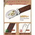 thumbnail image 6 of AWAYTR Kids Ratchet Western Belts - PU Leather Cowboy Belt Adjustable Toddler to Big Kid Sizes for Jeans, 6 of 8