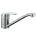 thumbnail image 1 of Bathroom Faucet Swivel Kitchen Sink Tap Extended Neck Cold And Hot Water Mixer Tap Single Handle Zinc Alloy Washbasin Faucet, 1 of 9
