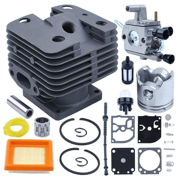 35mm Cylinder Piston Carburetor Repair Rebuild Kit For Stihl FS120 FS200 FS250 Chainsaw  4134 020 1213