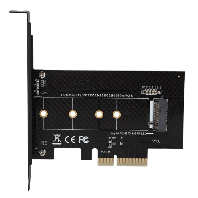 Carte Extensible en Métal, Carte d'Extension, Fonction d'Emmaillotage à Chaud pour Disque Dur M2 NGFF NVME SSD