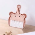 thumbnail image 5 of Uutvmp Small Dustpan Broom Set, Mini Dust Pan with Brush Set Hand Dustpan Table Top Brush Cute Table Crumb Sweeper Broom for Home Desktop Sofa Kitchen Keyboard Sweeping Cars Pet Nest, 5 of 7
