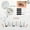 G, variant on 3D Magnetic False Eyelashes With Clip For Make up Natural Lash 1 Pair Deal B9R8
