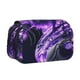 thumbnail image 1 of Disketp Purple Pattern White Tiger Estuche de Lápices de Doble Capa con Tapa Abatible y Cremallera, Organizador Escolar para Adolescentes y Adultos, 1 of 7