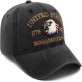 thumbnail image 4 of TELOLY United States 250th Anniversary Hat, 1776-2026 Eagle Embroidery Patriotic Baseball Cap, 4 of 6