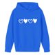thumbnail image 4 of Sudaderas con capucha para niños y niñas, sudaderas casuales de manga larga, lindas sudaderas de gran tamaño con bolsillo de polar, chaquetas para niñas, 4 of 4