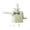 A003- Green, variant on Sausage Stuffer, Sausage Stuffer Machine, Manual Hand Crank, -Grade Plastic, Beef Stick Maker, 4 in Barrel, Gray, 4 Nozzles, 1 Plunger, 1 Pc Set, Home Kitchen Meat Processing