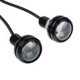 thumbnail image 3 of Ximing 1 Pair 23MM 3030 3-LED Daytime Running Backup Light Ice Blue, 3 of 9