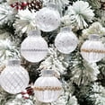 thumbnail image 6 of Mecorevxz 16 Pcs Christmas Decorations, 2.36Inch Clear Plastic Christmas Tree Ball Ornaments for Xmas Decor, 6 of 6