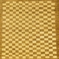 thumbnail image 1 of Ahgly Company Machine Washable Indoor Square Abstract Sedona Brown Area Rugs, 5' Square, 1 of 7