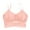 Pink, variant on Bigersell Lace Bralettes Women V-Neck Crop Tank Tops Camisole Full-Coverage Wireless Bra Ladies Push-up Bras No Underwire Comfort Soft Padded Bra Sleep Bras Everyday Wire-Free Bras Hot Pink One Size