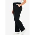 thumbnail image 3 of Woman Within Plus Size Tall Sport Knit Straight-Leg Pull-On Pants, 3 of 6