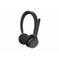 thumbnail image 4 of Lenovo Wireless Binaural On-Ear Teams Certified VoIP Headset Black 4XD1M80020, 4 of 5