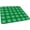 Green Plaid, variant on Buffalo Plaid Fitted Polyester Tablecloth Square, Green Plaid Elastic Edge Home Decor Table Cloth, Waterproof Oil & Dust Proof Table Clothes for Family Festival Party Use, Fits 34"x34" Table