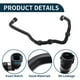 thumbnail image 4 of Manguera del radiador Unique Bargains No.LR094121 para Land Rover Discovery Sport 2018-2020 Tubo de agua caliente de plástico negro 1 Pc, 4 of 6