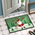thumbnail image 4 of Carolines Treasures VHA3016JMAT Merry Christmas Santa Claus Ho Ho Ho Door Mat Indoor Rug or Outdoor Welcome Mat 24x36, 4 of 4