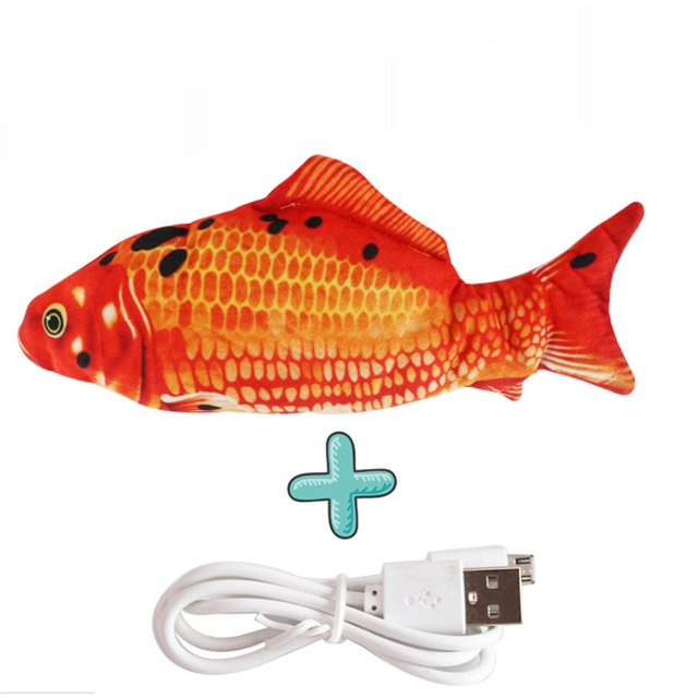 Paquete de juguetes para peces con hierba gatera, juguetes interactivos de felpa suave para masticar para gatos, juguetes de peces simulados para gatos de interior, gatitos y cachorros, jugu