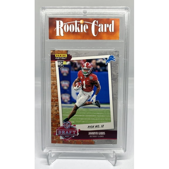 Certified Mint  Jahmyr Gibbs 2023 Panini Instant #DN14 Draft Night 1 of 777 Rookie Card