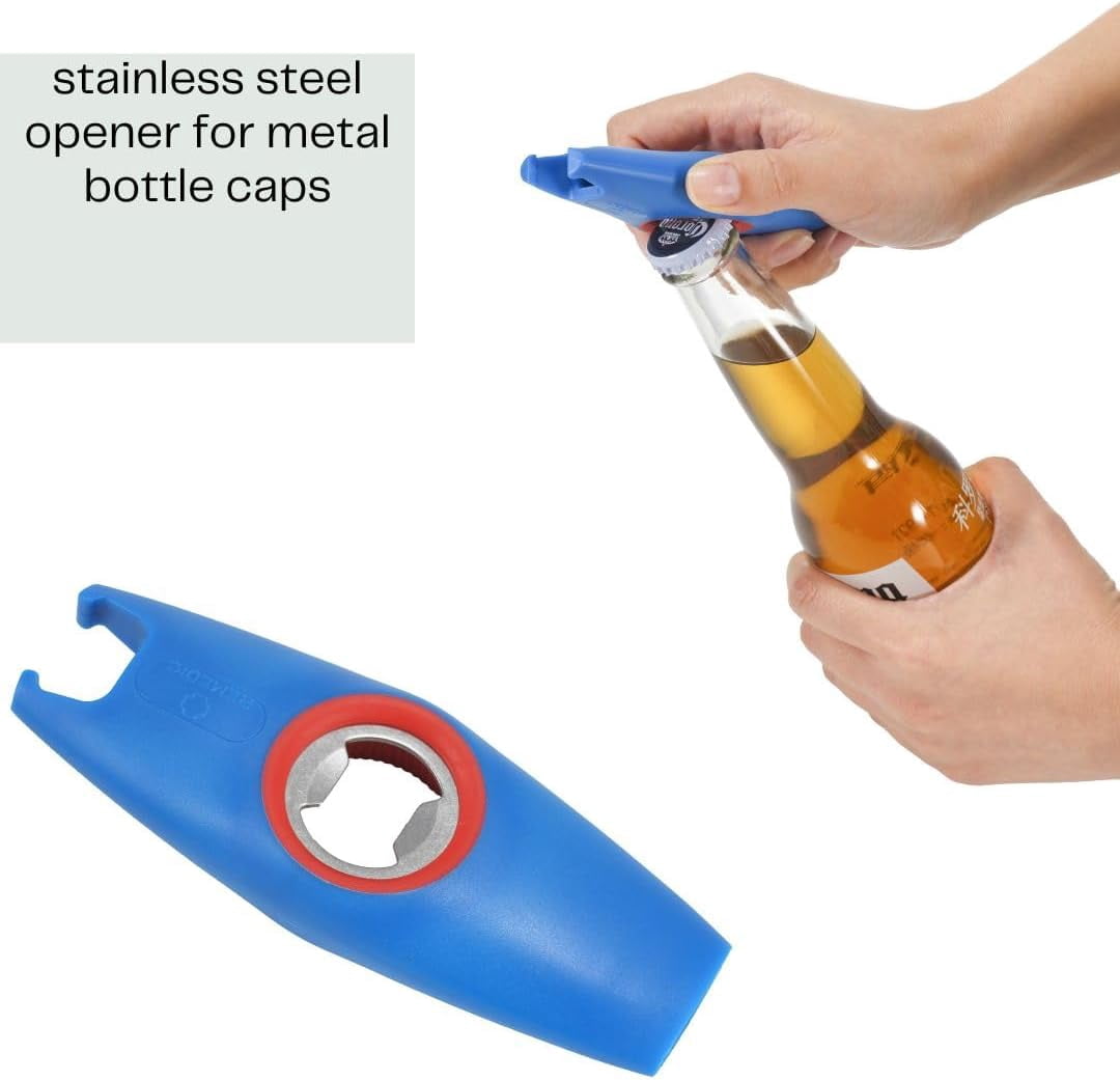 FRKSMD-Set of 2 pieces Remedic 5-in-1 Jar, Bottle & Can Opener – Easy Openers for Arthritis & Weak Hands, Pull Tab Helper, Non-Slip Grip, Daily Living Aid for Seniors