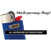 Bic Classic Maxi Lighter Full Size Assorted Colors (50-Pack)