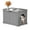 29.8'' Gray, variant on SONGMY 18.9'' Cat House, White Indoor Pet Crate Litter Box Enclosure, Hidden Litter Box Furniture