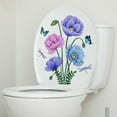 thumbnail image 6 of AOOOWER PVC Sticker Fridge Toilet Decals Adhesive for Bathroom Wall Mirror Decor, 6 of 10