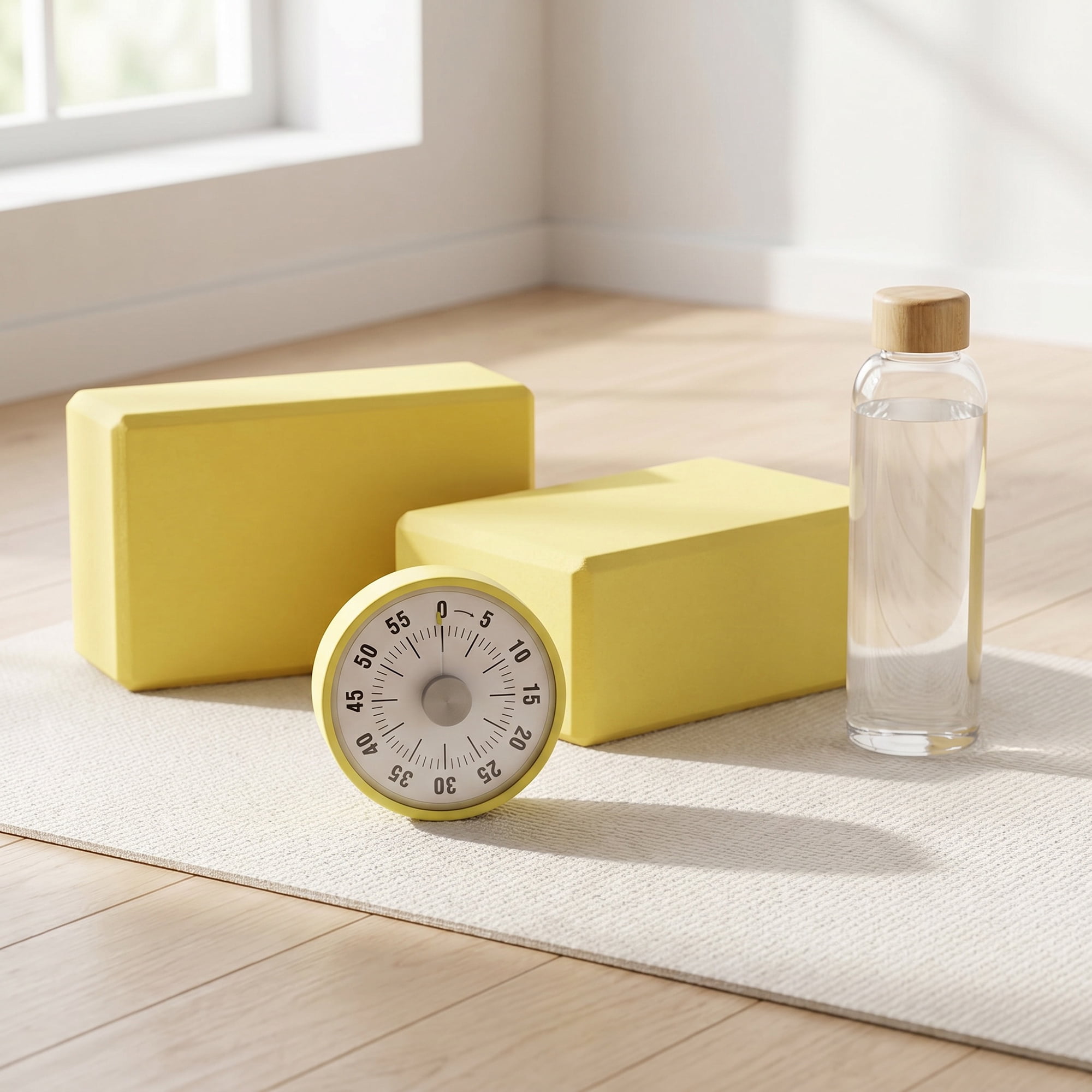 Unique Bargains Loud Alarm Magnetic Backing Timer for Cooking and Learning Yellow