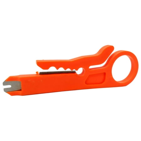 PVC Wire Stripper Tool - Cable Clip, Stripper & Finger Handle  (Arc: