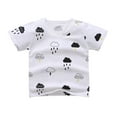 thumbnail image 4 of Toddler Boys Outfit Sets Cartoon Print Short Sleeve T Shirt Shorts Set Summer Kids Dailywear Clothes Outfits Suit, 4 of 5